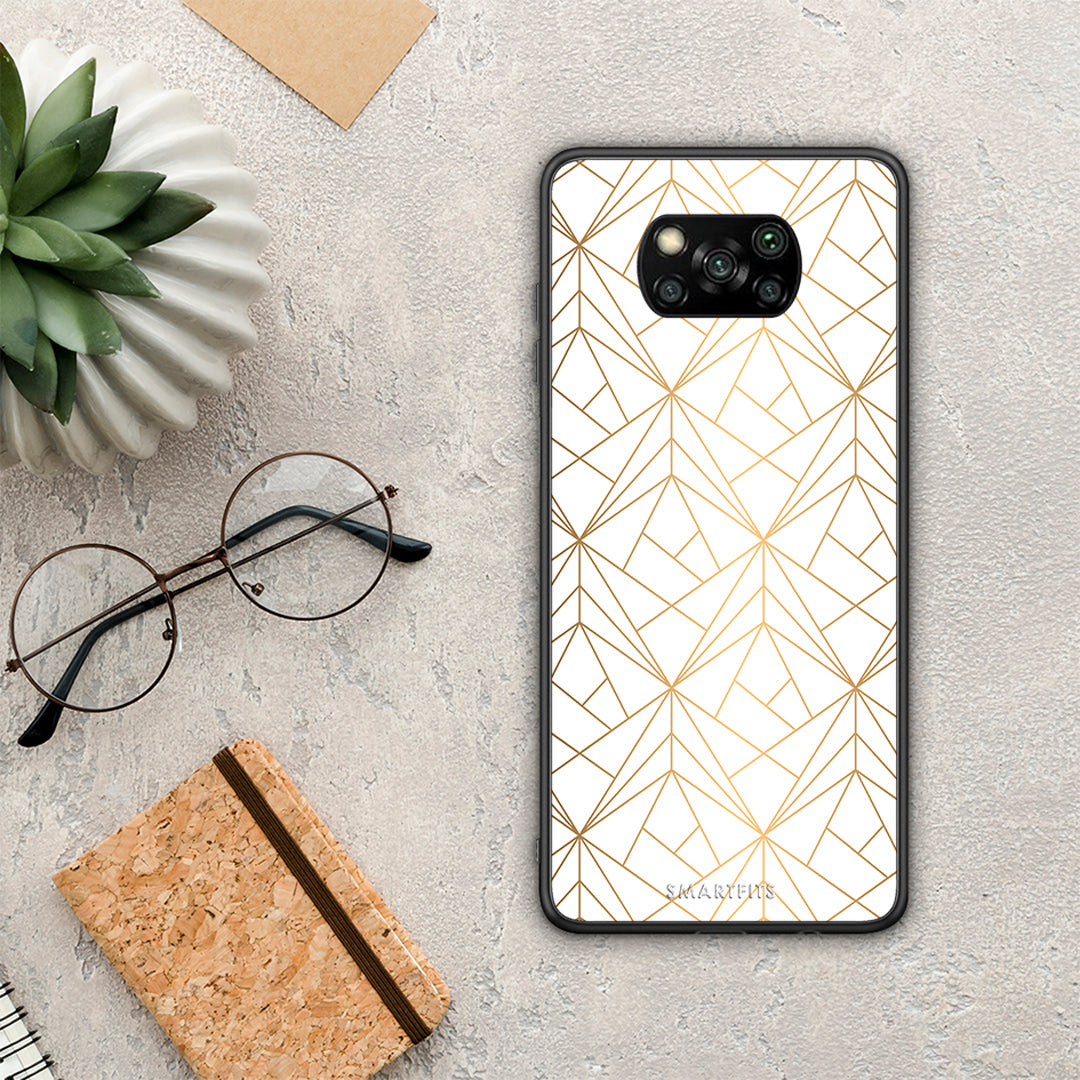 Geometric Luxury White - Xiaomi Poco X3 / X3 Pro / X3 NFC case