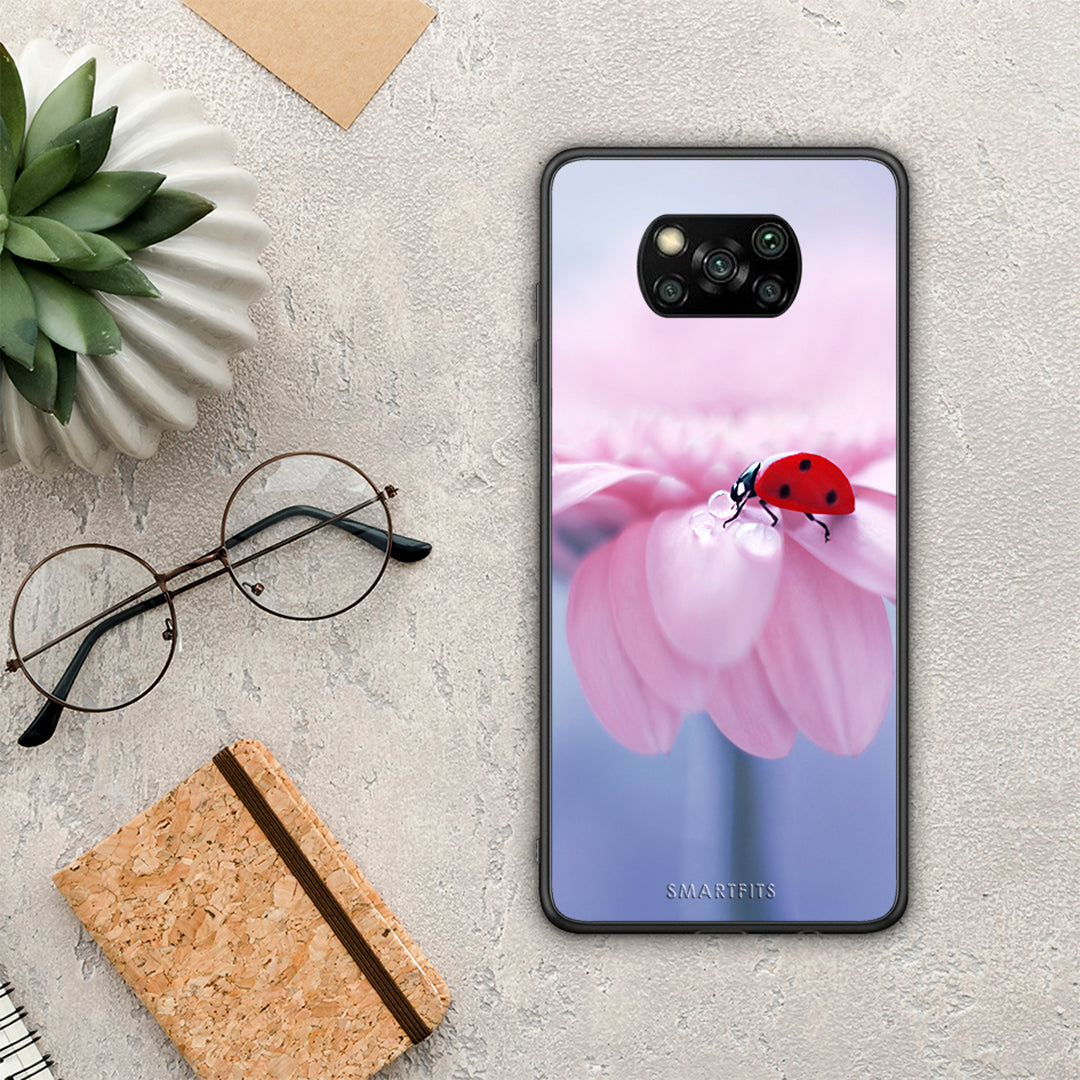 Ladybug Flower - Xiaomi Poco X3 / X3 Pro / X3 NFC case