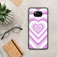 Thumbnail for Lilac Hearts - Xiaomi Poco X3 / X3 Pro / X3 NFC case