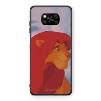 Thumbnail for Θήκη Αγίου Βαλεντίνου Xiaomi Poco X3 Lion Love 1 από τη Smartfits με σχέδιο στο πίσω μέρος και μαύρο περίβλημα | Xiaomi Poco X3 Lion Love 1 case with colorful back and black bezels