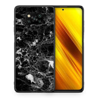 Thumbnail for Θήκη Xiaomi Poco X3 Male Marble από τη Smartfits με σχέδιο στο πίσω μέρος και μαύρο περίβλημα | Xiaomi Poco X3 Male Marble case with colorful back and black bezels