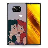 Thumbnail for Θήκη Αγίου Βαλεντίνου Xiaomi Poco X3 Mermaid Love από τη Smartfits με σχέδιο στο πίσω μέρος και μαύρο περίβλημα | Xiaomi Poco X3 Mermaid Love case with colorful back and black bezels