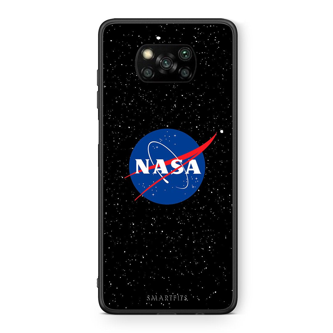 Θήκη Xiaomi Poco X3 NASA PopArt από τη Smartfits με σχέδιο στο πίσω μέρος και μαύρο περίβλημα | Xiaomi Poco X3 NASA PopArt case with colorful back and black bezels