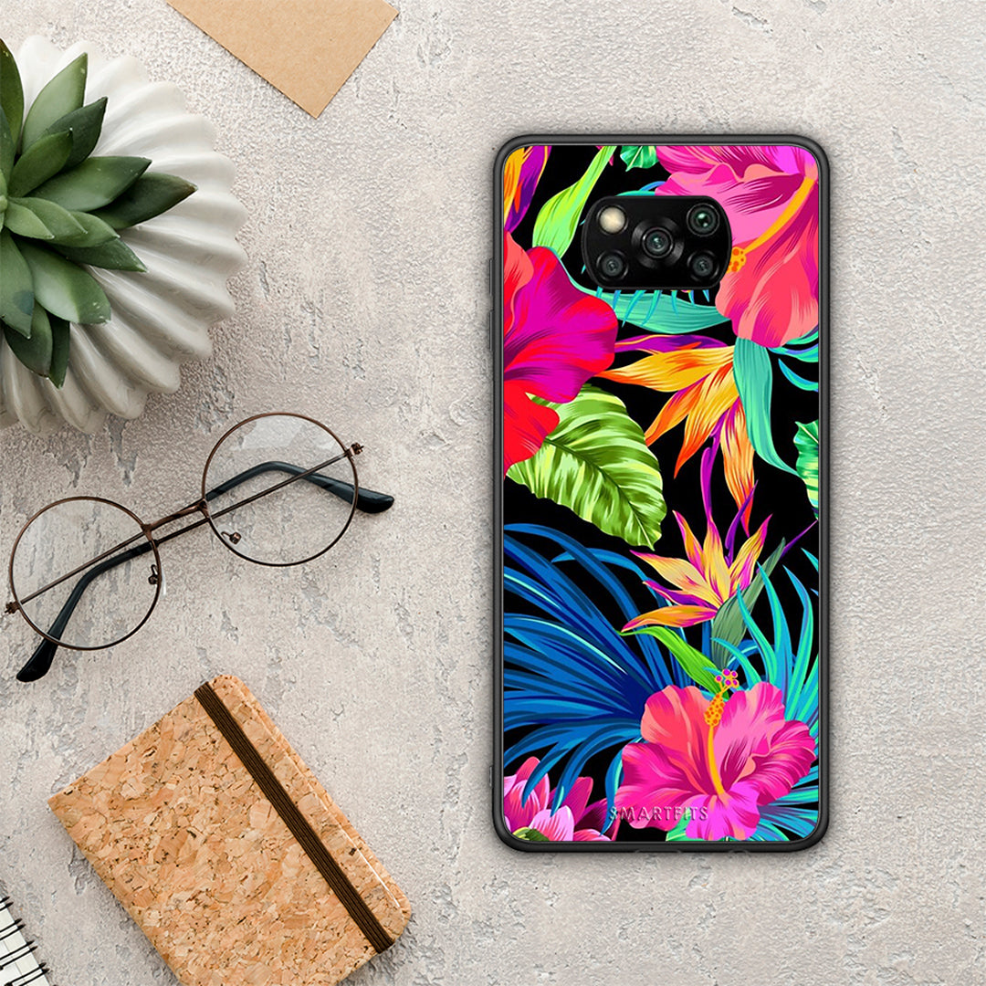 Tropical Flowers - Xiaomi Poco X3 / X3 Pro / X3 NFC case