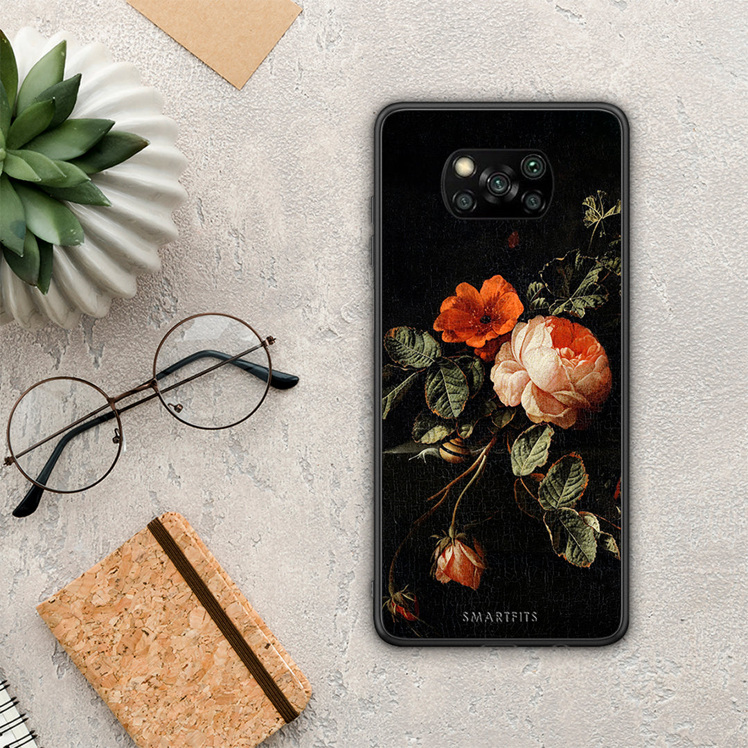 Vintage Roses - Xiaomi Poco X3 / X3 Pro / X3 NFC case