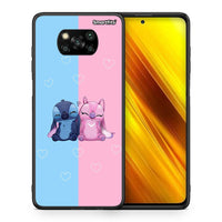 Thumbnail for Θήκη Xiaomi Poco X3 Stitch And Angel από τη Smartfits με σχέδιο στο πίσω μέρος και μαύρο περίβλημα | Xiaomi Poco X3 Stitch And Angel case with colorful back and black bezels