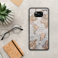 Thumbnail for World Map - Xiaomi Poco X3 / X3 Pro / X3 NFC θήκη