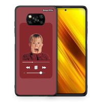 Thumbnail for Θήκη Xiaomi Poco X3 Xmas Alone Music από τη Smartfits με σχέδιο στο πίσω μέρος και μαύρο περίβλημα | Xiaomi Poco X3 Xmas Alone Music case with colorful back and black bezels