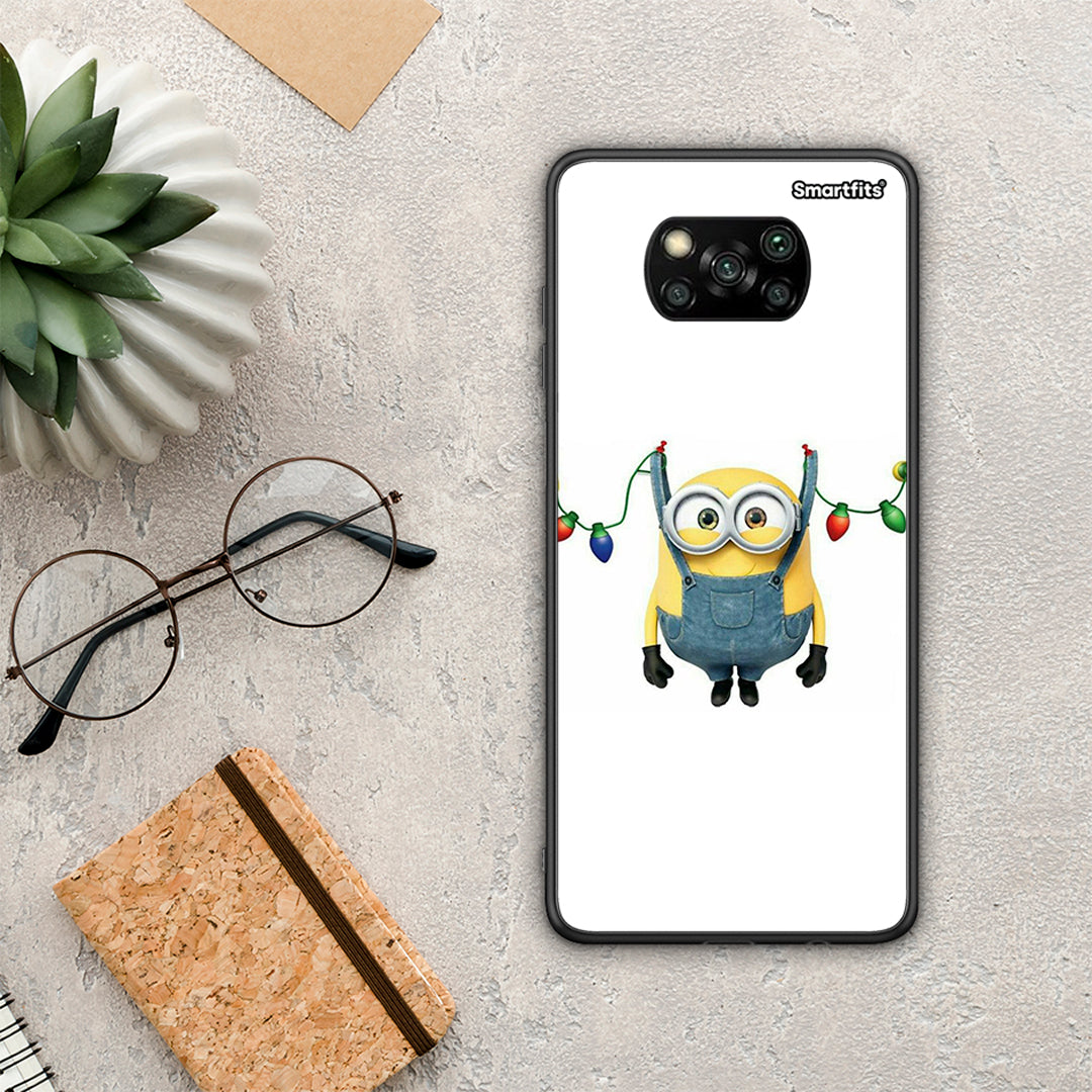 Xmas Minion Lights - Xiaomi Poco X3 / X3 Pro / X3 NFC case