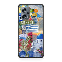 Thumbnail for Xiaomi Poco X4 GT All Greek Θήκη από τη Smartfits με σχέδιο στο πίσω μέρος και μαύρο περίβλημα | Smartphone case with colorful back and black bezels by Smartfits