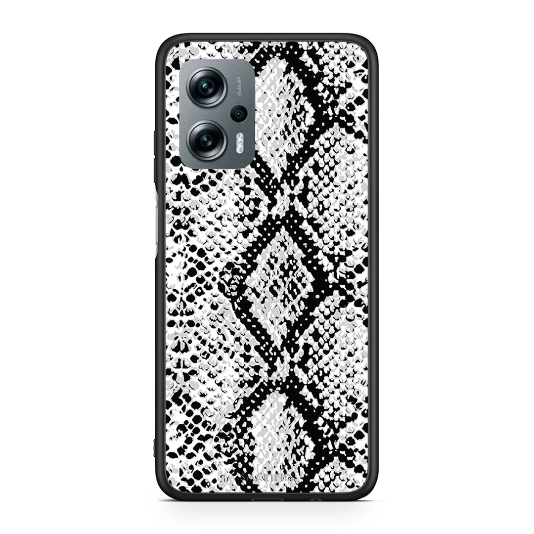 24 - Xiaomi Poco X4 GT White Snake Animal case, cover, bumper