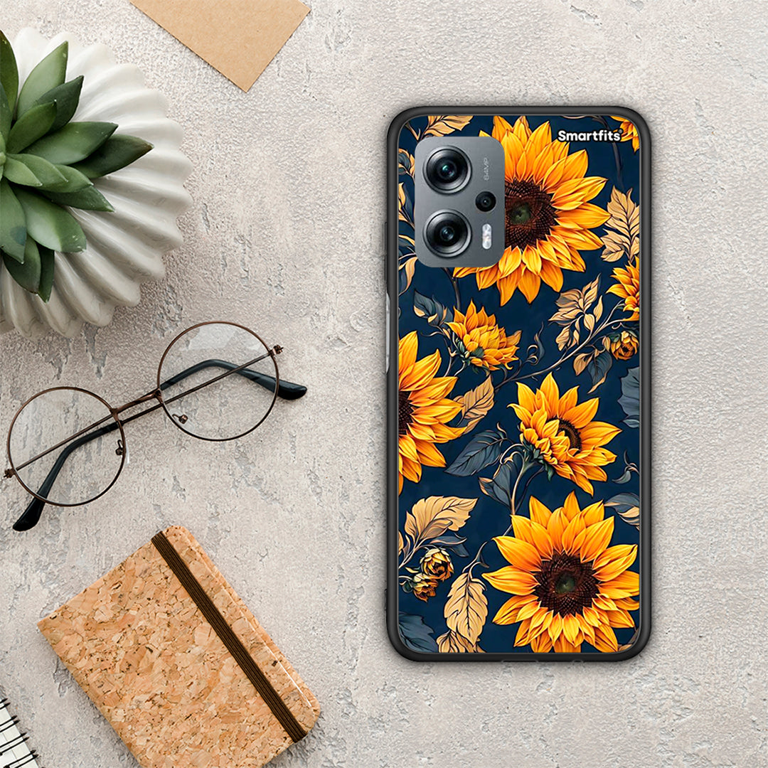 Autumn Sunflowers - Xiaomi Poco X4 GT case