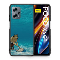 Thumbnail for Θήκη Xiaomi Poco X4 GT Clean The Ocean από τη Smartfits με σχέδιο στο πίσω μέρος και μαύρο περίβλημα | Xiaomi Poco X4 GT Clean The Ocean case with colorful back and black bezels