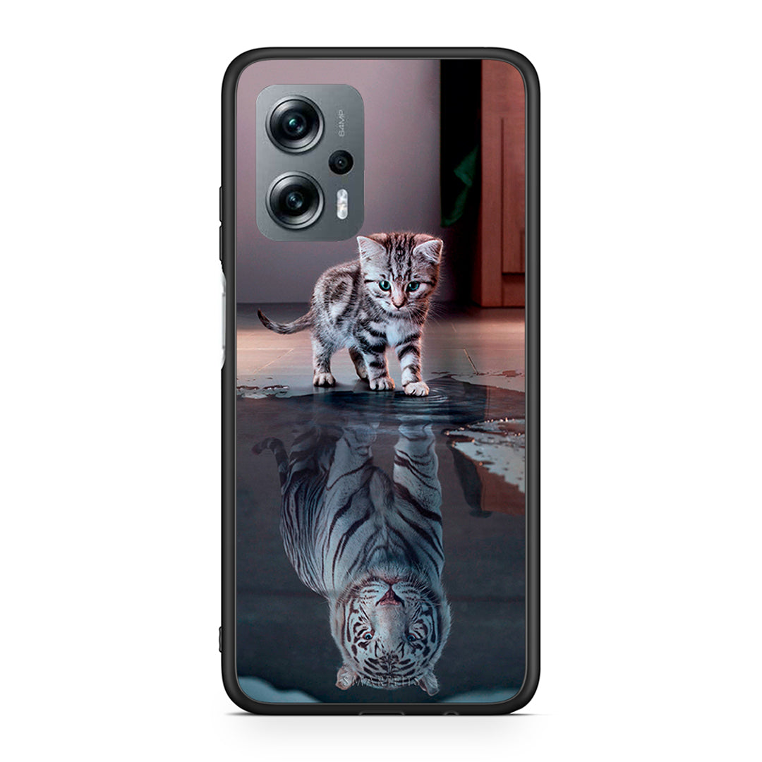 4 - Xiaomi Poco X4 GT Tiger Cute case, cover, bumper
