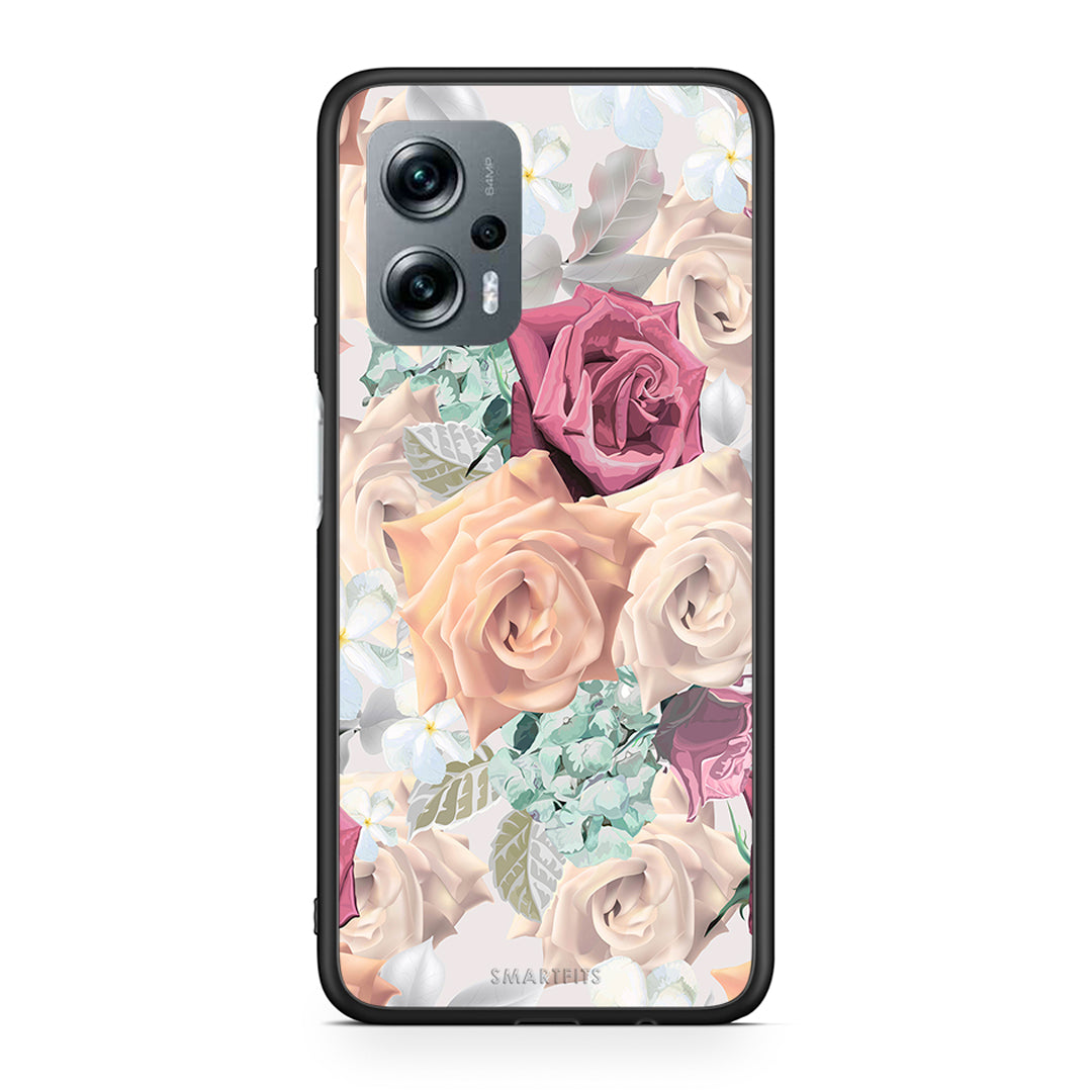 99 - Xiaomi Poco X4 GT Bouquet Floral case, cover, bumper