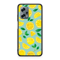 Thumbnail for Xiaomi Poco X4 GT Lemons θήκη από τη Smartfits με σχέδιο στο πίσω μέρος και μαύρο περίβλημα | Smartphone case with colorful back and black bezels by Smartfits