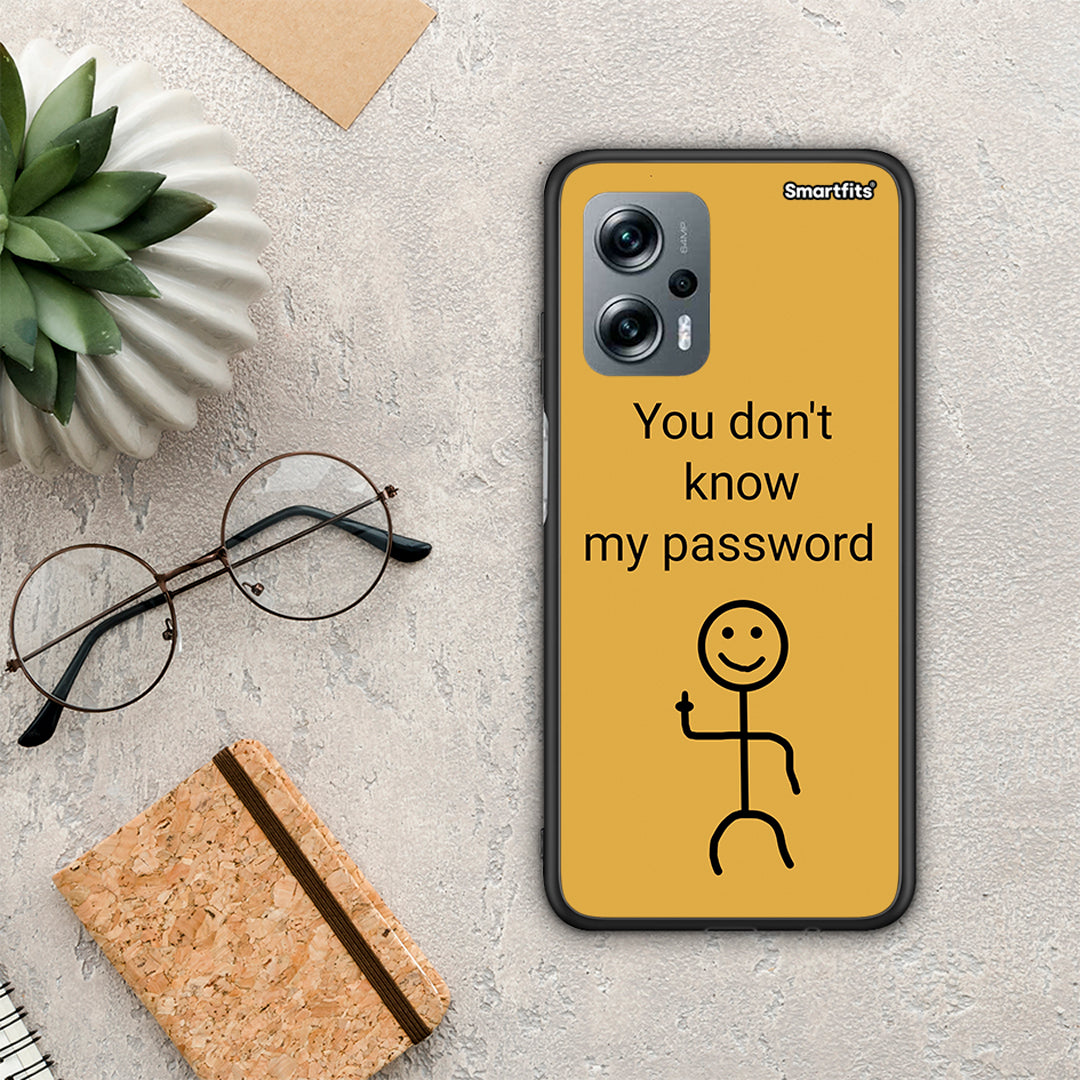 My Password - Xiaomi Poco X4 GT case