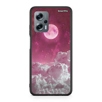 Thumbnail for Xiaomi Poco X4 GT Pink Moon θήκη από τη Smartfits με σχέδιο στο πίσω μέρος και μαύρο περίβλημα | Smartphone case with colorful back and black bezels by Smartfits