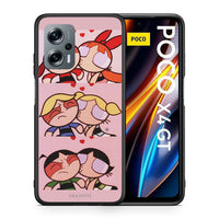 Thumbnail for Θήκη Αγίου Βαλεντίνου Xiaomi Poco X4 GT Puff Love από τη Smartfits με σχέδιο στο πίσω μέρος και μαύρο περίβλημα | Xiaomi Poco X4 GT Puff Love case with colorful back and black bezels