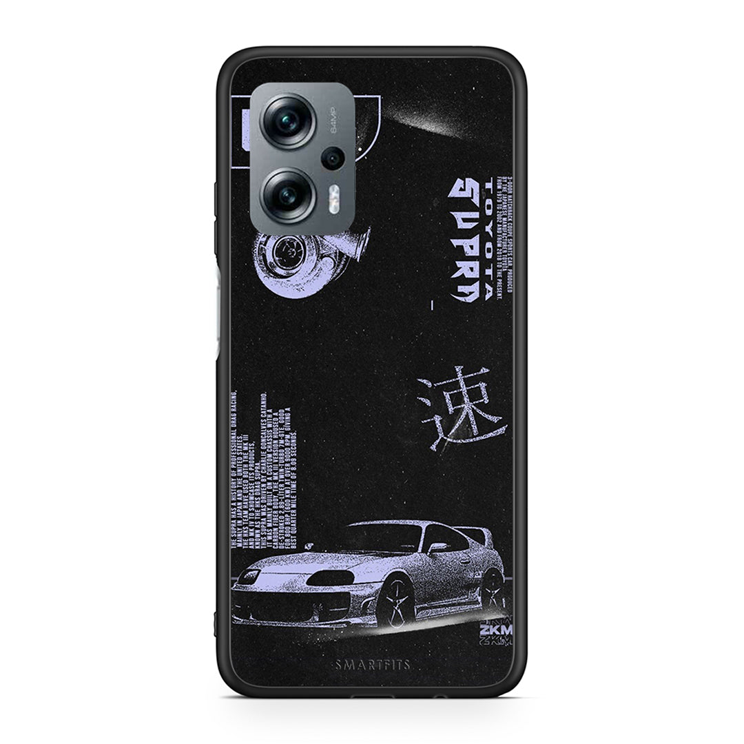 Xiaomi Poco X4 GT Tokyo Drift Θήκη Αγίου Βαλεντίνου από τη Smartfits με σχέδιο στο πίσω μέρος και μαύρο περίβλημα | Smartphone case with colorful back and black bezels by Smartfits