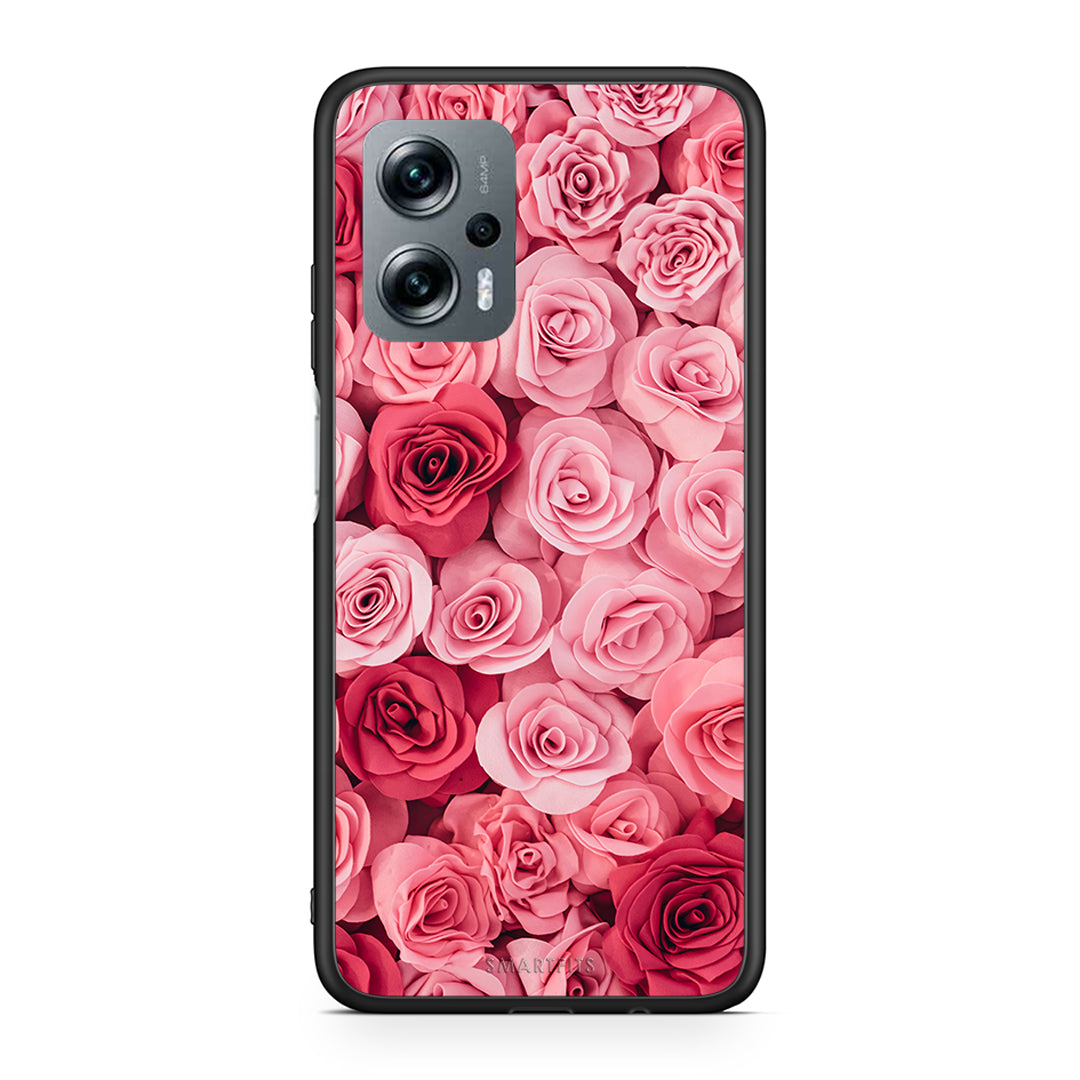 4 - Xiaomi Poco X4 GT RoseGarden Valentine case, cover, bumper