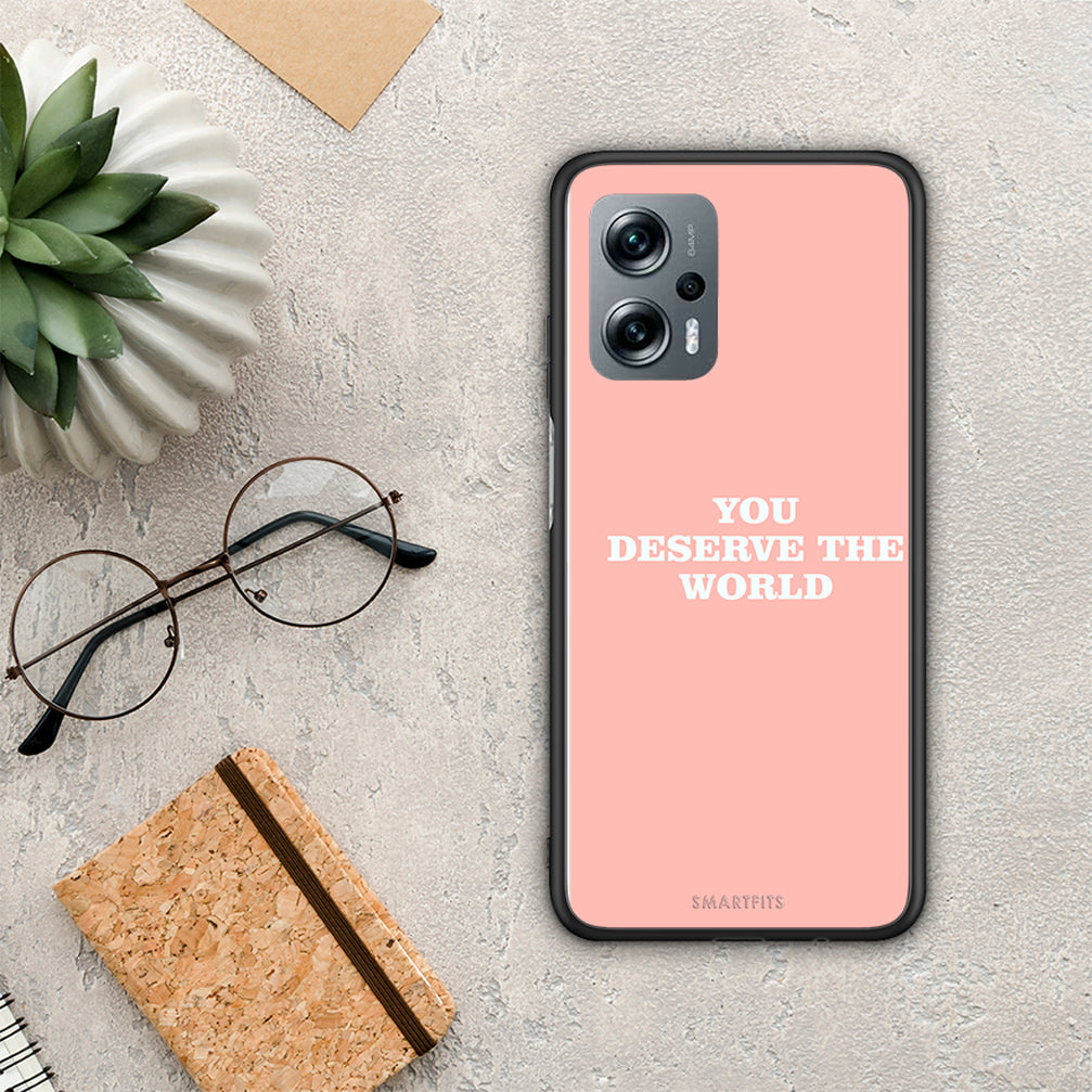 You Deserve The World - Xiaomi Poco X4 GT θήκη