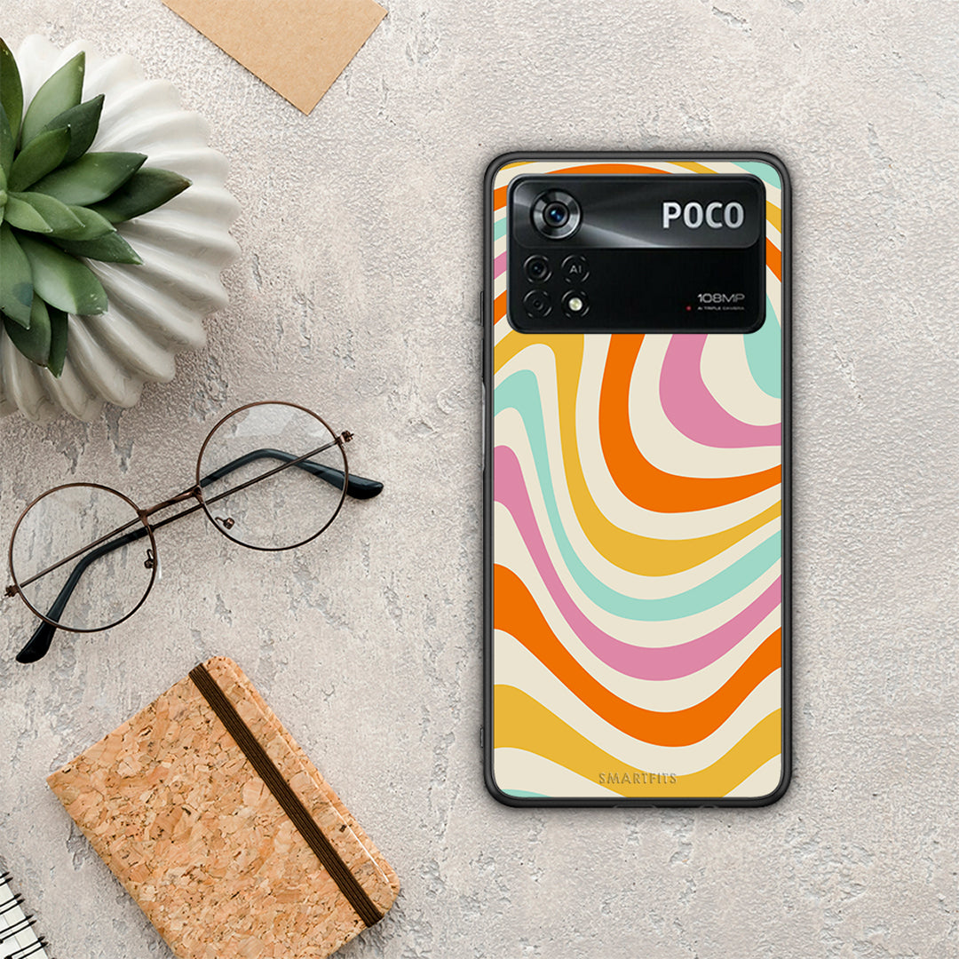 Colorful Waves - Xiaomi Poco X4 Pro 5G case
