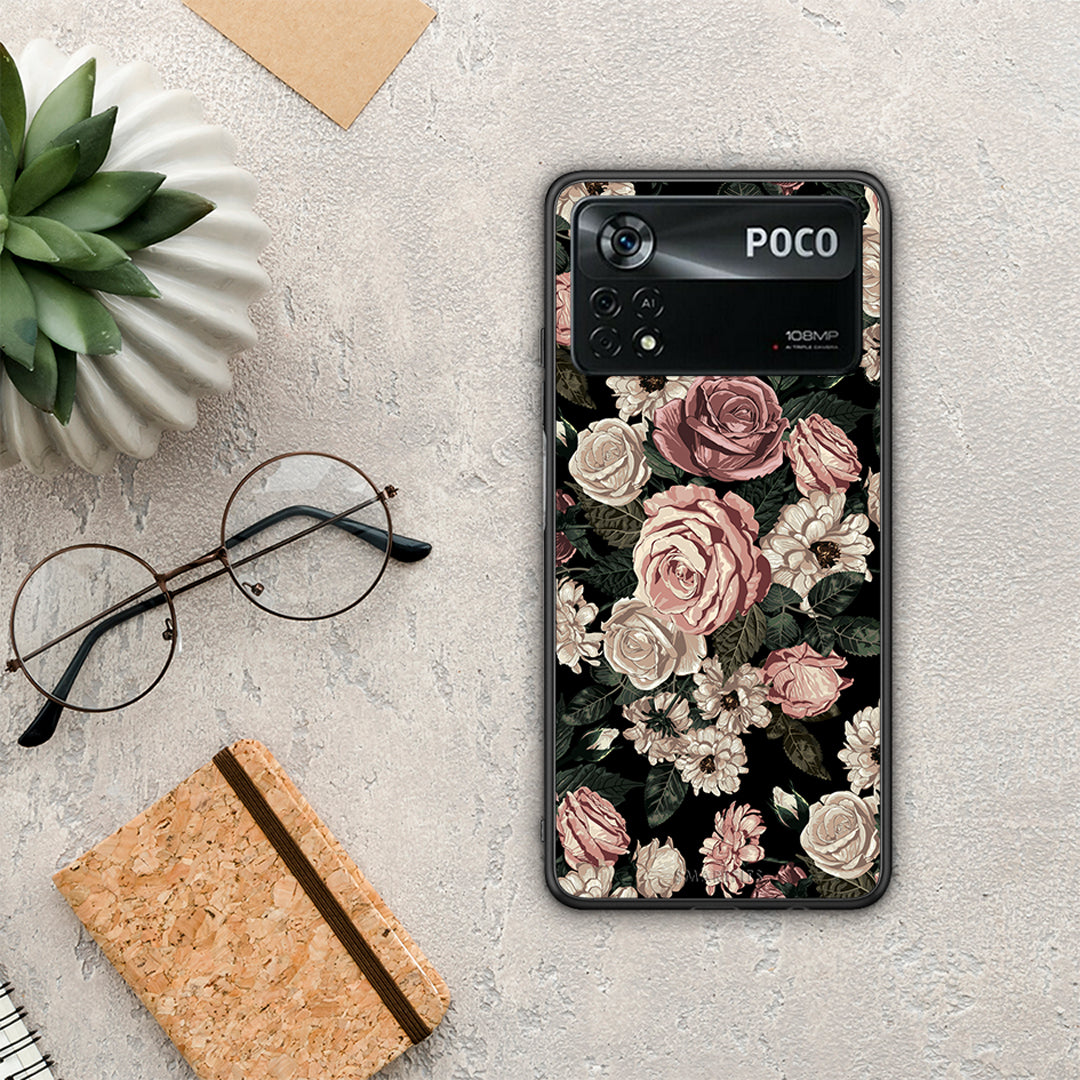 Flower Wild Roses - Xiaomi Poco X4 Pro 5G case