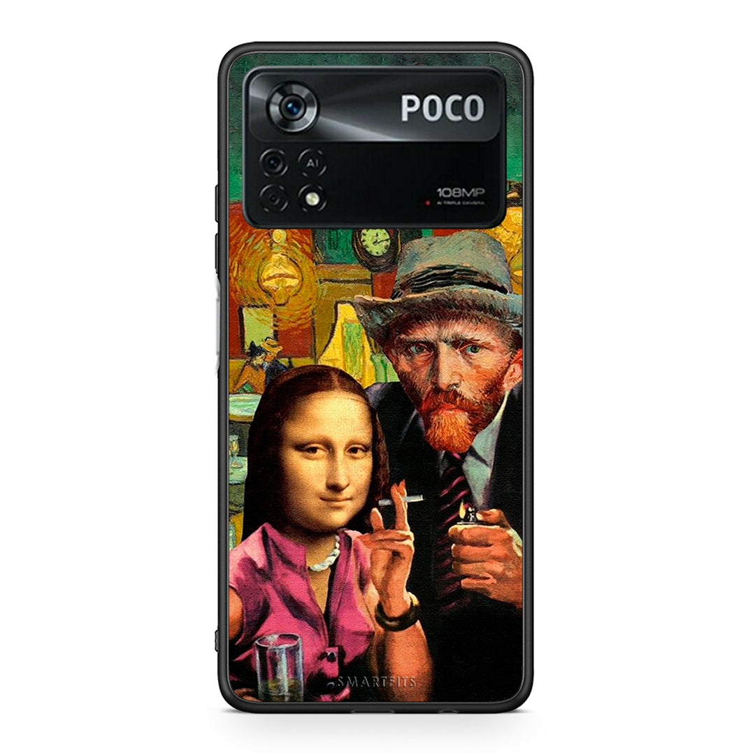 Xiaomi Poco X4 Pro 5G Funny Art θήκη από τη Smartfits με σχέδιο στο πίσω μέρος και μαύρο περίβλημα | Smartphone case with colorful back and black bezels by Smartfits