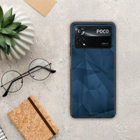 Thumbnail for Geometric Blue Abstract - Xiaomi Poco X4 Pro 5G case