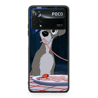 Thumbnail for Xiaomi Poco X4 Pro 5G Lady And Tramp 1 Θήκη Αγίου Βαλεντίνου από τη Smartfits με σχέδιο στο πίσω μέρος και μαύρο περίβλημα | Smartphone case with colorful back and black bezels by Smartfits