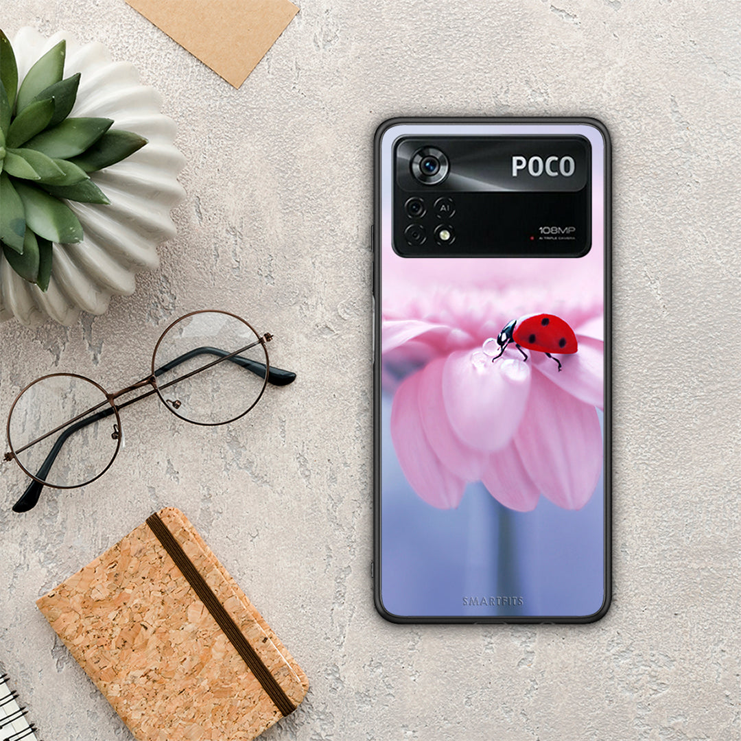 Ladybug Flower - Xiaomi Poco X4 Pro 5G case