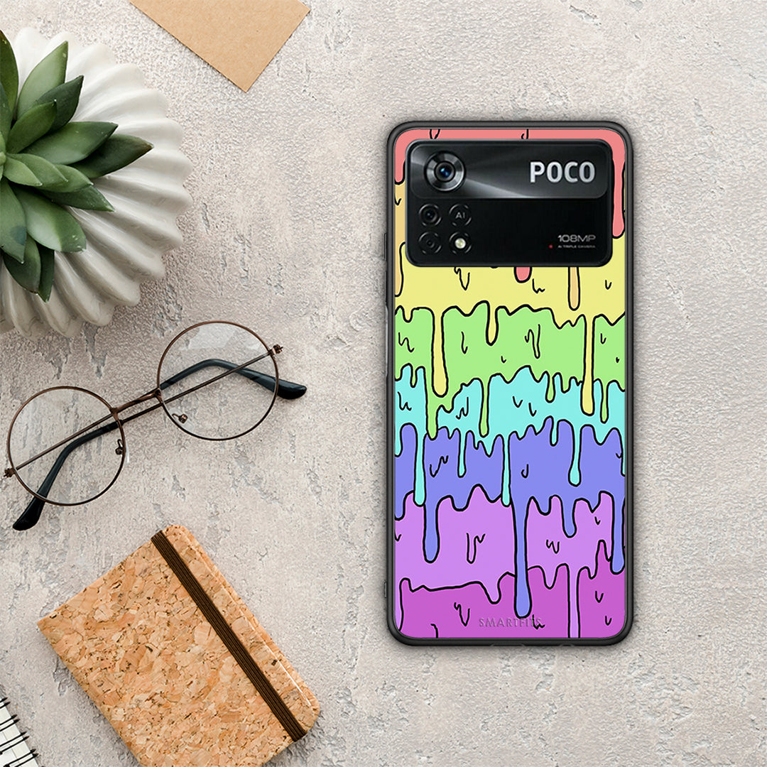 Melting Rainbow - Xiaomi Poco X4 Pro 5G case