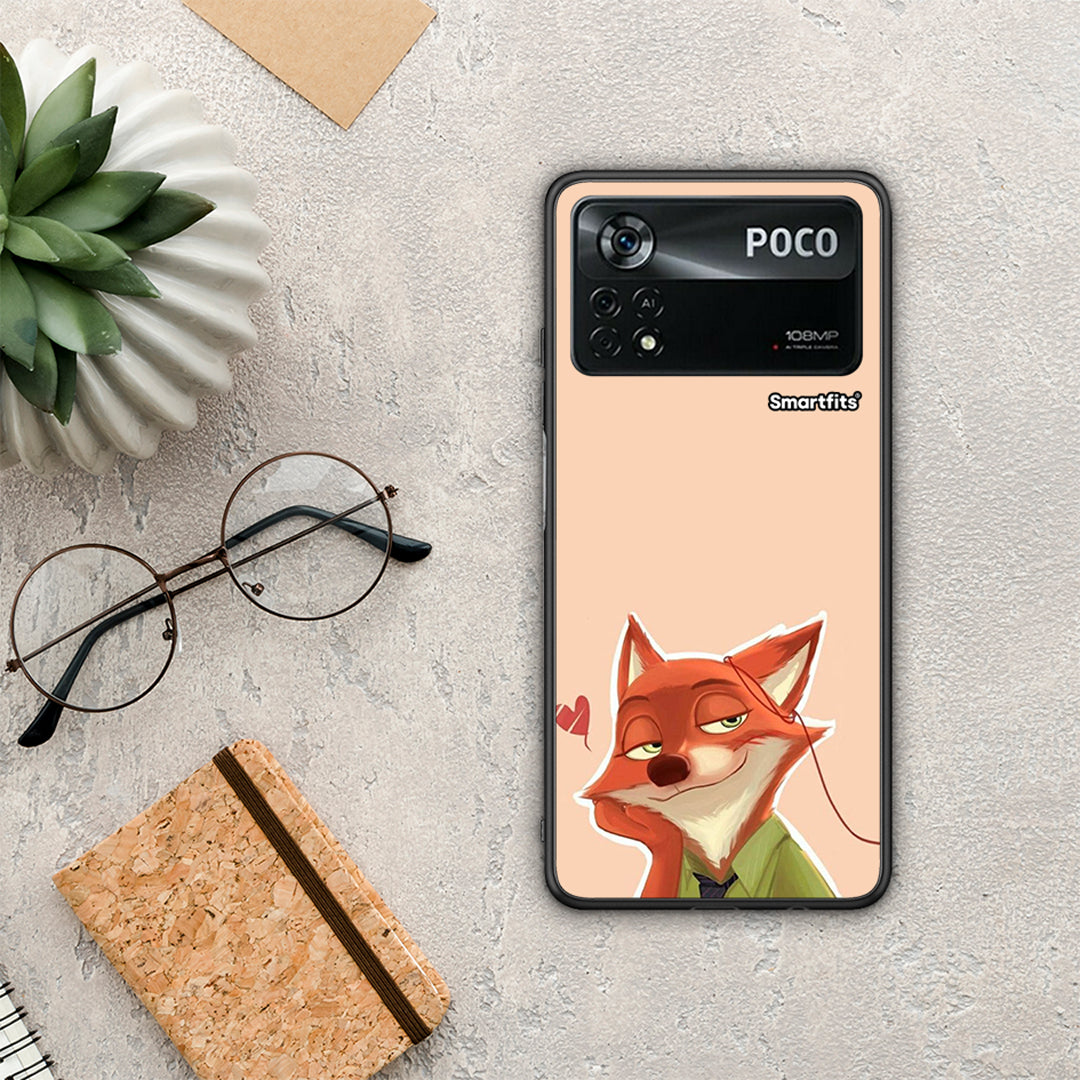 Nick Wilde and Judy Hopps Love 1 - Xiaomi Poco X4 Pro 5G case