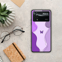 Thumbnail for Purple Mariposa - Xiaomi Poco X4 Pro 5G case