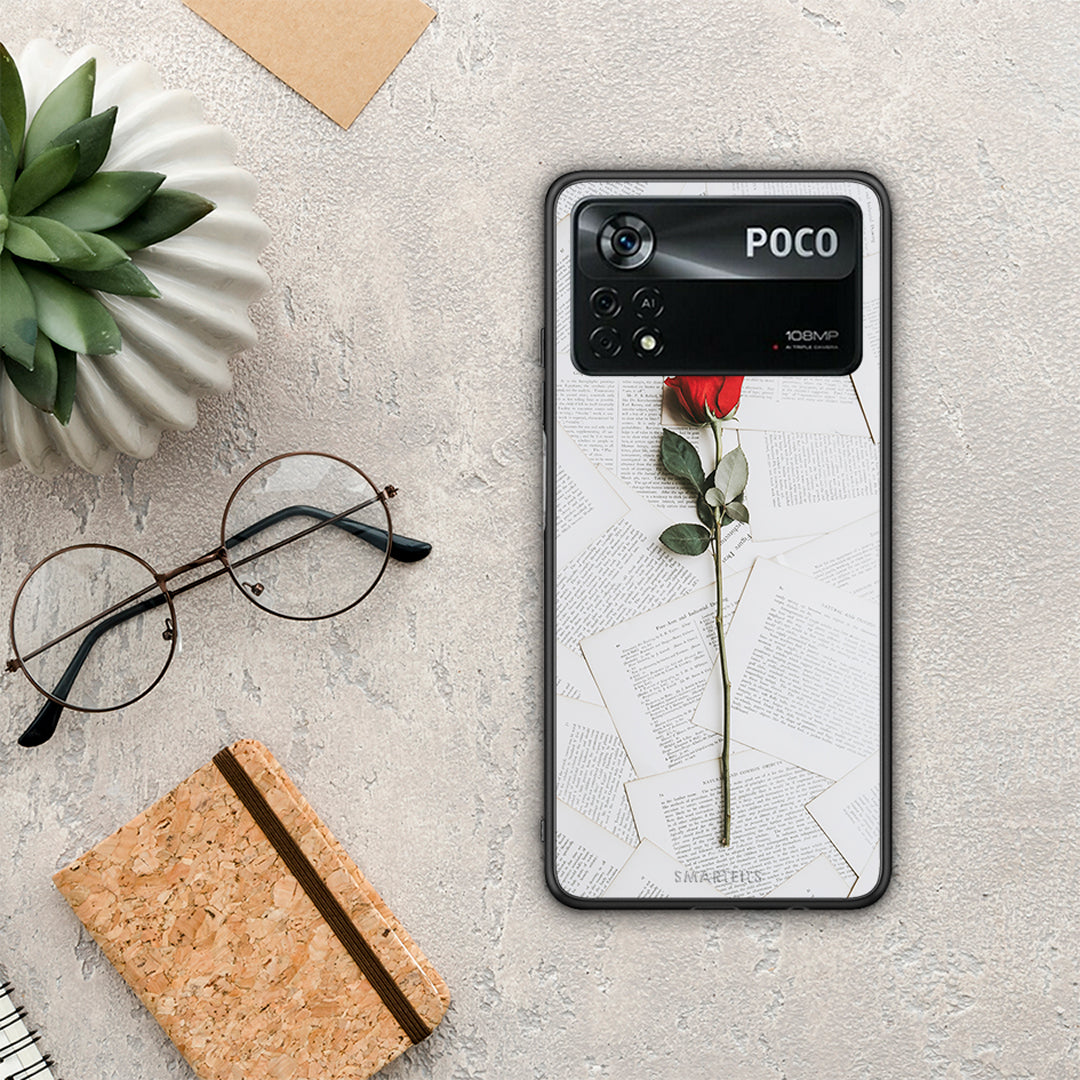 Red Rose - Xiaomi Poco X4 Pro 5G case