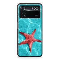 Thumbnail for Xiaomi Poco X4 Pro 5G Red Starfish Θήκη από τη Smartfits με σχέδιο στο πίσω μέρος και μαύρο περίβλημα | Smartphone case with colorful back and black bezels by Smartfits