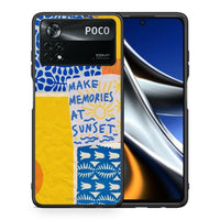 Thumbnail for Θήκη Xiaomi Poco X4 Pro 5G Sunset Memories από τη Smartfits με σχέδιο στο πίσω μέρος και μαύρο περίβλημα | Xiaomi Poco X4 Pro 5G Sunset Memories case with colorful back and black bezels