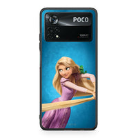 Thumbnail for Xiaomi Poco X4 Pro 5G Tangled 2 Θήκη Αγίου Βαλεντίνου από τη Smartfits με σχέδιο στο πίσω μέρος και μαύρο περίβλημα | Smartphone case with colorful back and black bezels by Smartfits