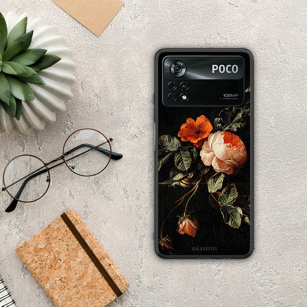 Vintage Roses - Xiaomi Poco X4 Pro 5G case