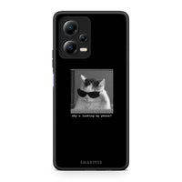Thumbnail for Θήκη Xiaomi Poco X5 5G Dual / Redmi Note 12 5G Meme Cat από τη Smartfits με σχέδιο στο πίσω μέρος και μαύρο περίβλημα | Xiaomi Poco X5 5G Dual / Redmi Note 12 5G Meme Cat Case with Colorful Back and Black Bezels