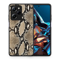 Thumbnail for Θήκη Xiaomi Poco X5 Pro 5G Dual Animal Fashion Snake από τη Smartfits με σχέδιο στο πίσω μέρος και μαύρο περίβλημα | Xiaomi Poco X5 Pro 5G Dual Animal Fashion Snake Case with Colorful Back and Black Bezels