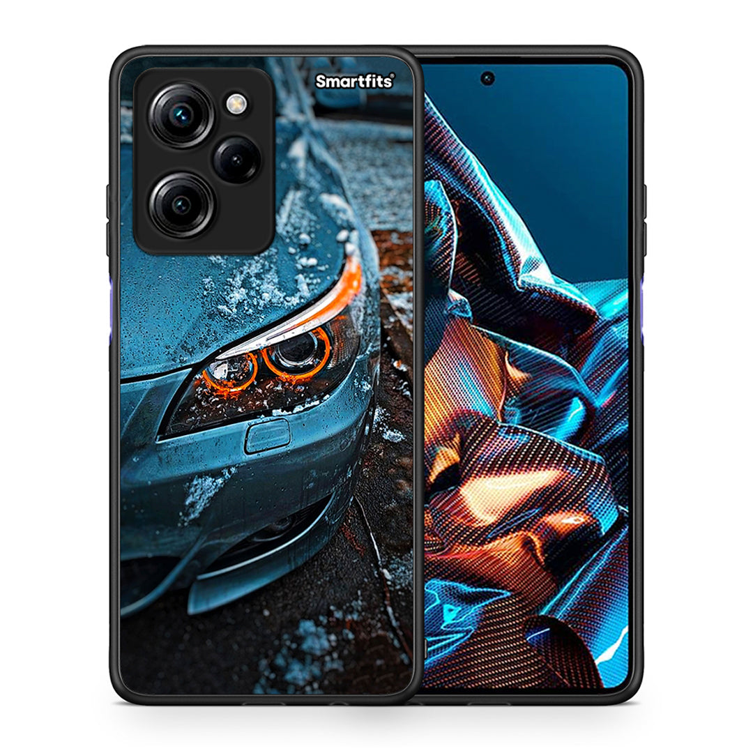 Θήκη Xiaomi Poco X5 Pro 5G Dual Bmw E60 από τη Smartfits με σχέδιο στο πίσω μέρος και μαύρο περίβλημα | Xiaomi Poco X5 Pro 5G Dual Bmw E60 Case with Colorful Back and Black Bezels