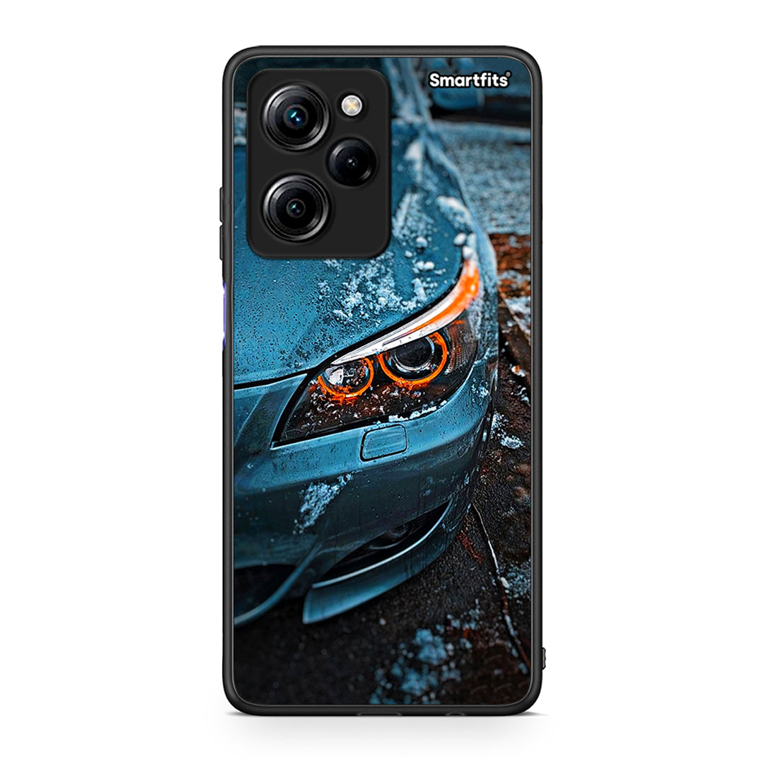 Θήκη Xiaomi Poco X5 Pro 5G Dual Bmw E60 από τη Smartfits με σχέδιο στο πίσω μέρος και μαύρο περίβλημα | Xiaomi Poco X5 Pro 5G Dual Bmw E60 Case with Colorful Back and Black Bezels