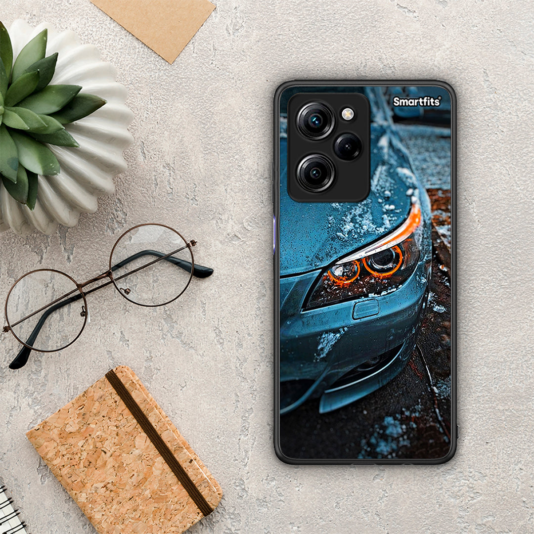 Θήκη Xiaomi Poco X5 Pro 5G Dual Bmw E60 από τη Smartfits με σχέδιο στο πίσω μέρος και μαύρο περίβλημα | Xiaomi Poco X5 Pro 5G Dual Bmw E60 Case with Colorful Back and Black Bezels