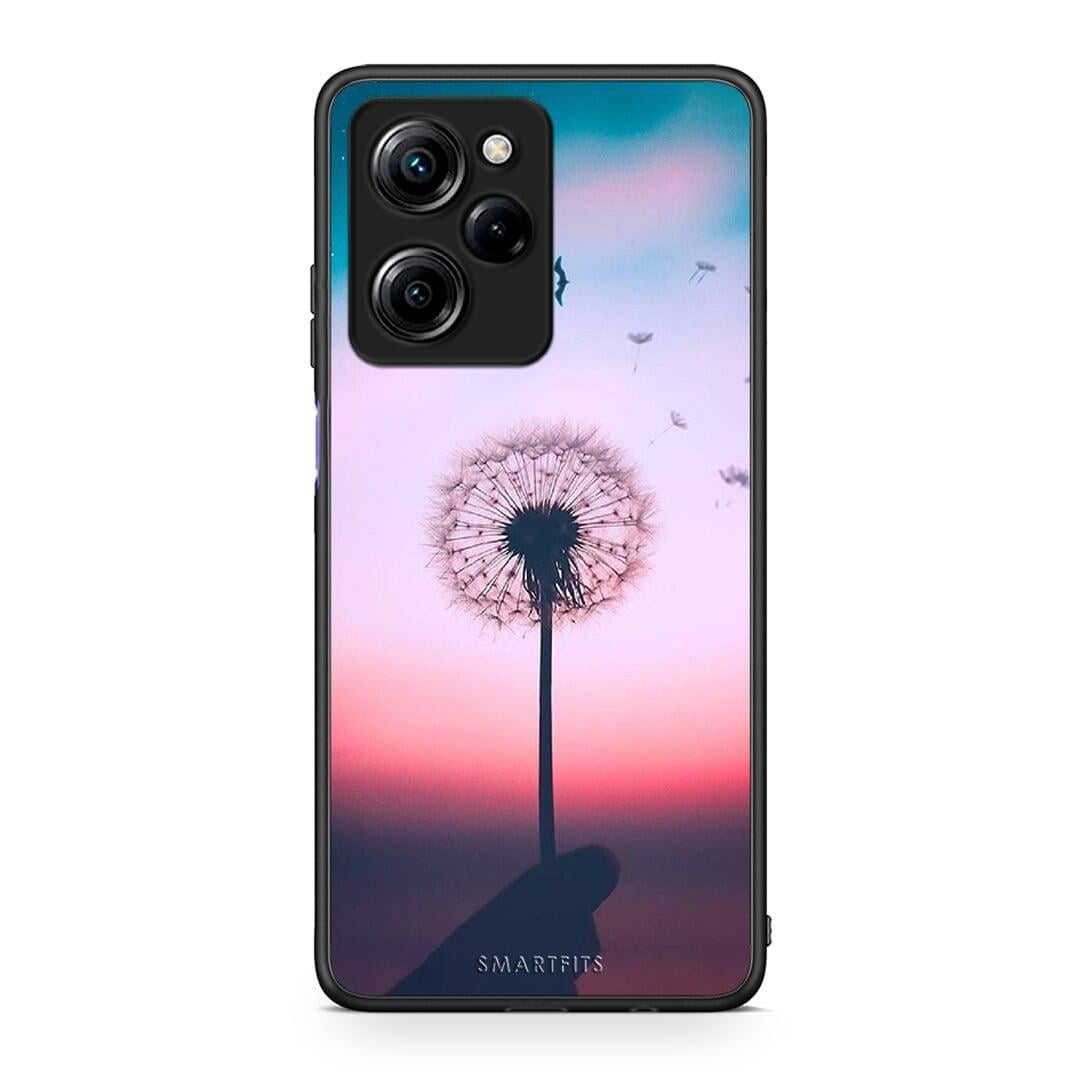 Θήκη Xiaomi Poco X5 Pro 5G Dual Boho Wish από τη Smartfits με σχέδιο στο πίσω μέρος και μαύρο περίβλημα | Xiaomi Poco X5 Pro 5G Dual Boho Wish Case with Colorful Back and Black Bezels