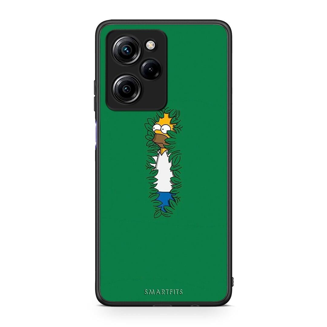 Θήκη Xiaomi Poco X5 Pro 5G Dual Bush Man από τη Smartfits με σχέδιο στο πίσω μέρος και μαύρο περίβλημα | Xiaomi Poco X5 Pro 5G Dual Bush Man Case with Colorful Back and Black Bezels