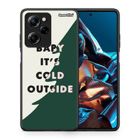 Thumbnail for Θήκη Xiaomi Poco X5 Pro 5G Dual Cold Outside από τη Smartfits με σχέδιο στο πίσω μέρος και μαύρο περίβλημα | Xiaomi Poco X5 Pro 5G Dual Cold Outside Case with Colorful Back and Black Bezels