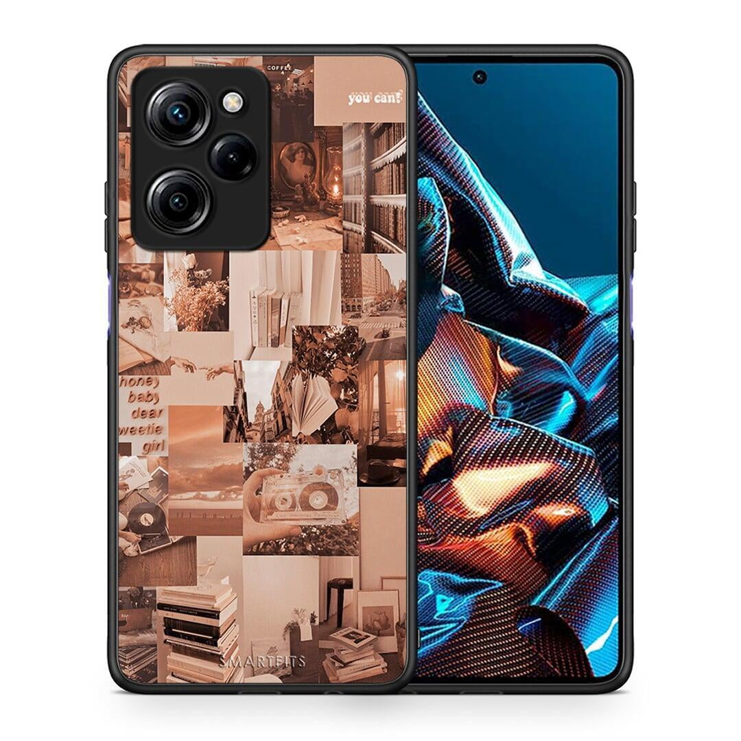 Θήκη Xiaomi Poco X5 Pro 5G Dual Collage You Can από τη Smartfits με σχέδιο στο πίσω μέρος και μαύρο περίβλημα | Xiaomi Poco X5 Pro 5G Dual Collage You Can Case with Colorful Back and Black Bezels