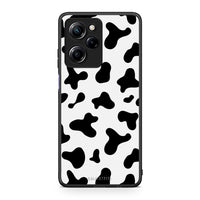 Thumbnail for Θήκη Xiaomi Poco X5 Pro 5G Dual Cow Print από τη Smartfits με σχέδιο στο πίσω μέρος και μαύρο περίβλημα | Xiaomi Poco X5 Pro 5G Dual Cow Print Case with Colorful Back and Black Bezels